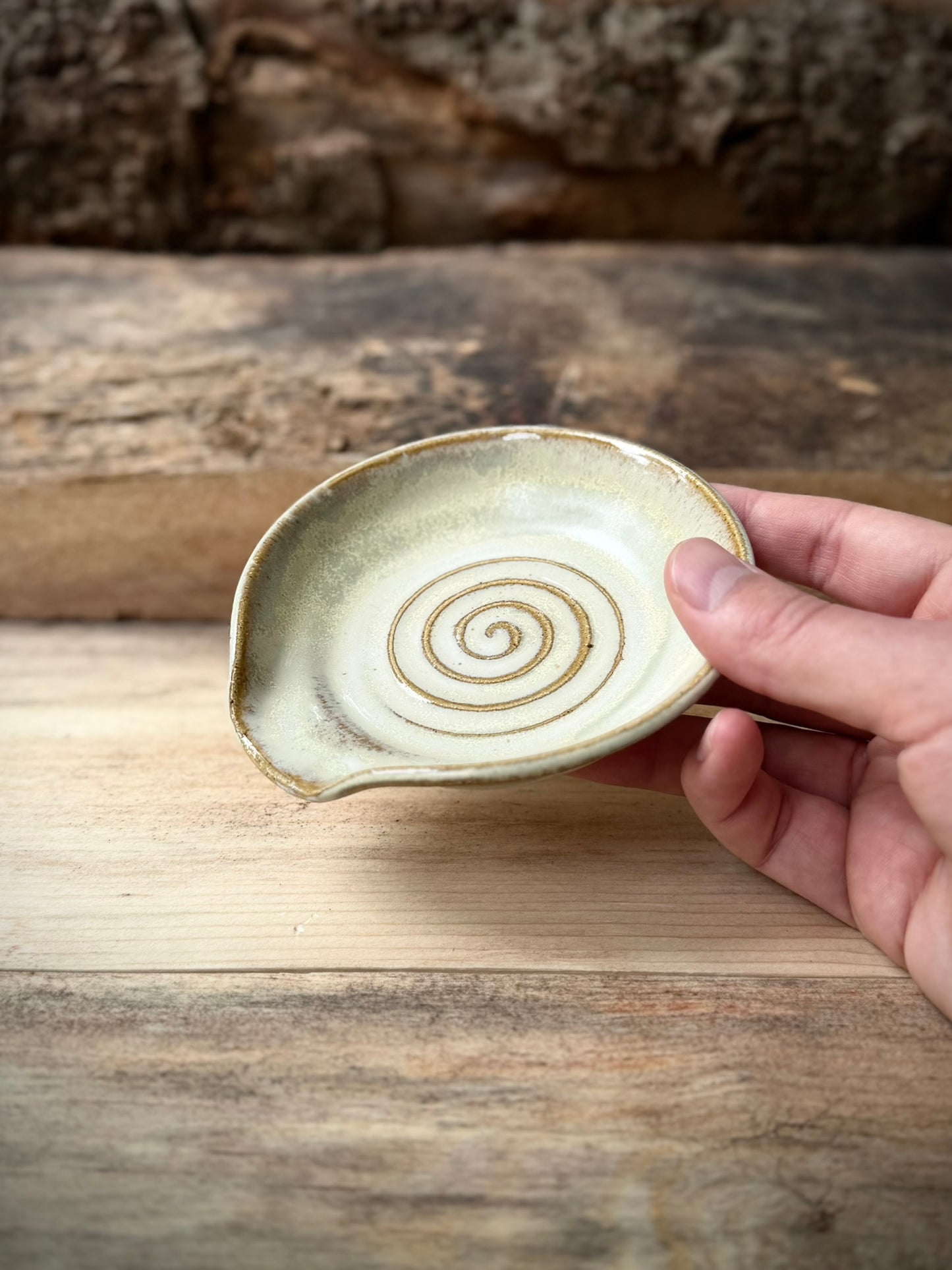 Farmhouse White Spoon Rest