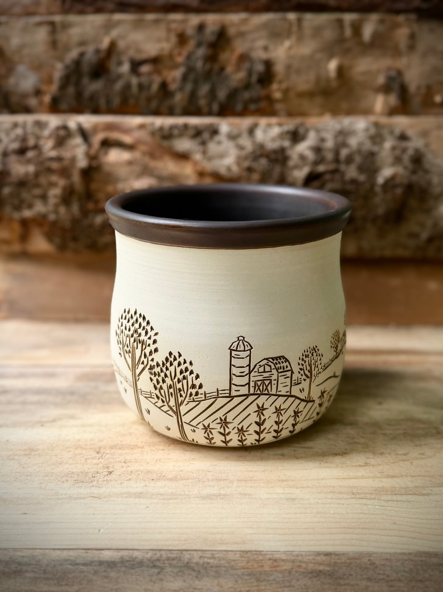 Country Roads Planter