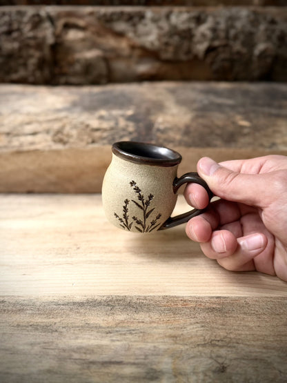 Lavender Espresso Cup