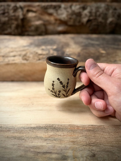 Lavender Espresso Cup
