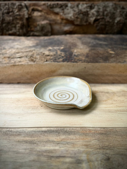 Farmhouse White Spoon Rest