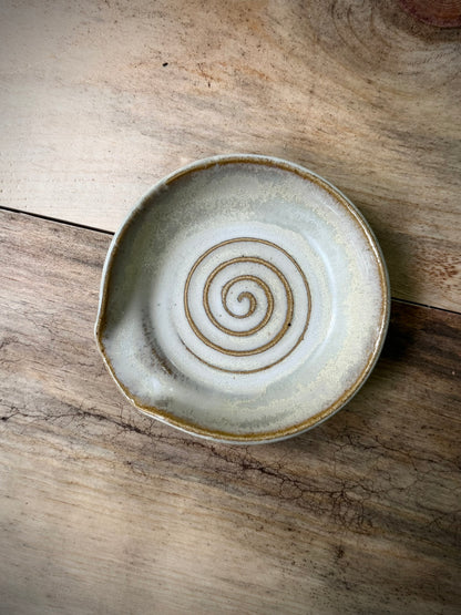 Farmhouse White Spoon Rest